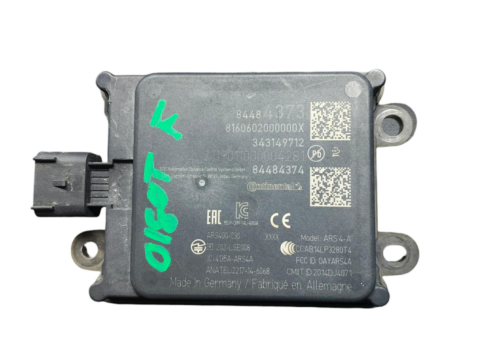 Modulo Sensor Radar Cadillac XT4 2019-2024